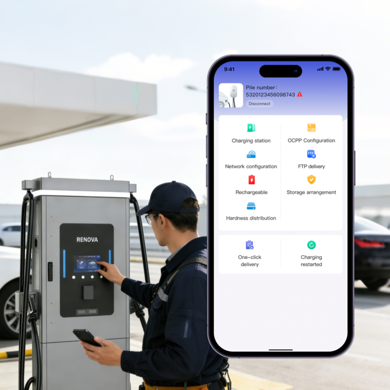 800*800-RENOVA Tool:Bluetooth Debug & On-site O&M
